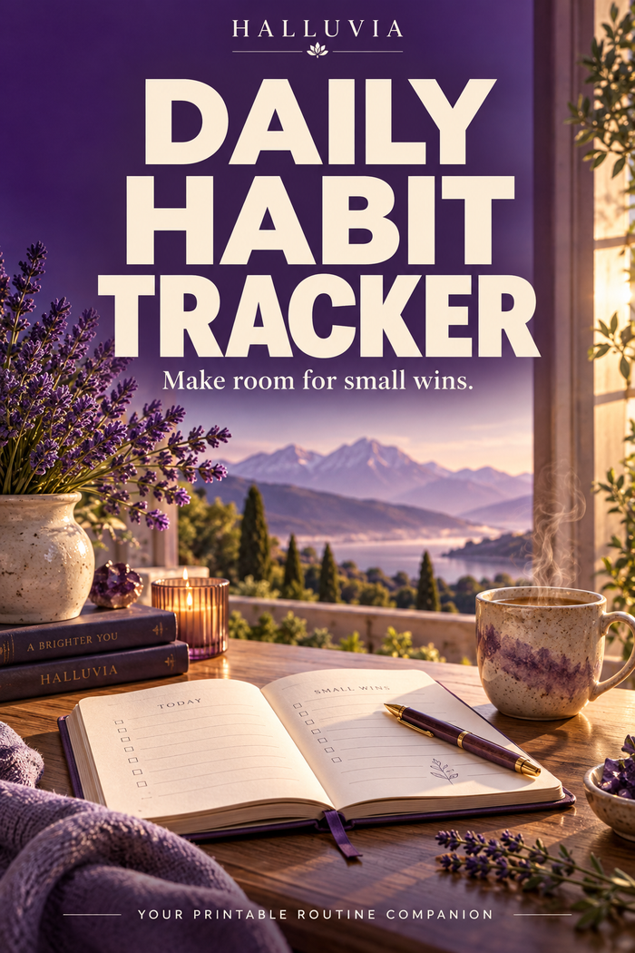 Halluvia Daily Habit Tracker